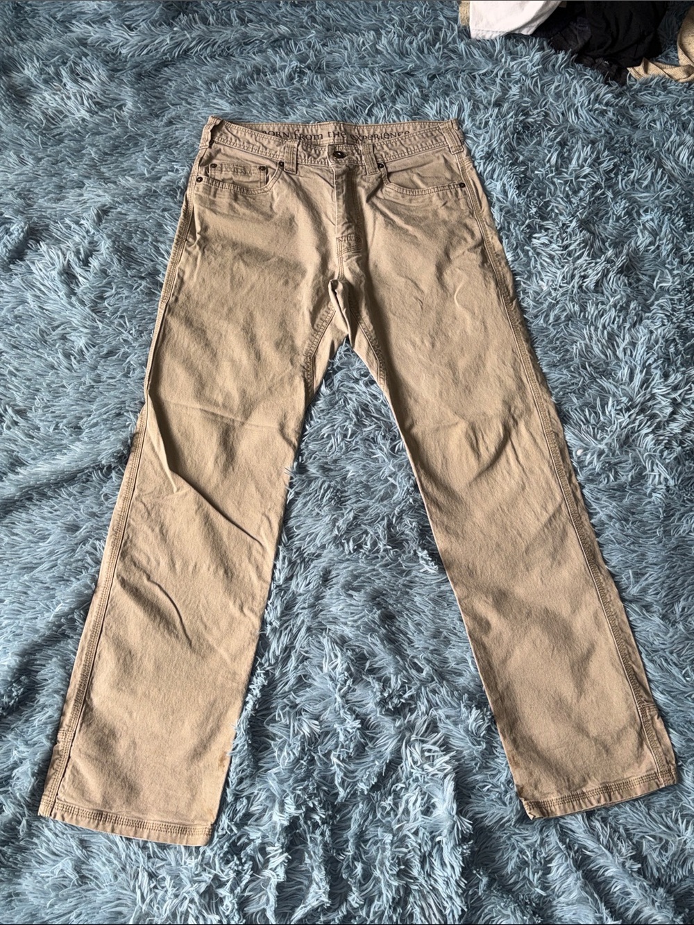 Prana Khaki Straight Leg Pants - Born From The Experience 32x32